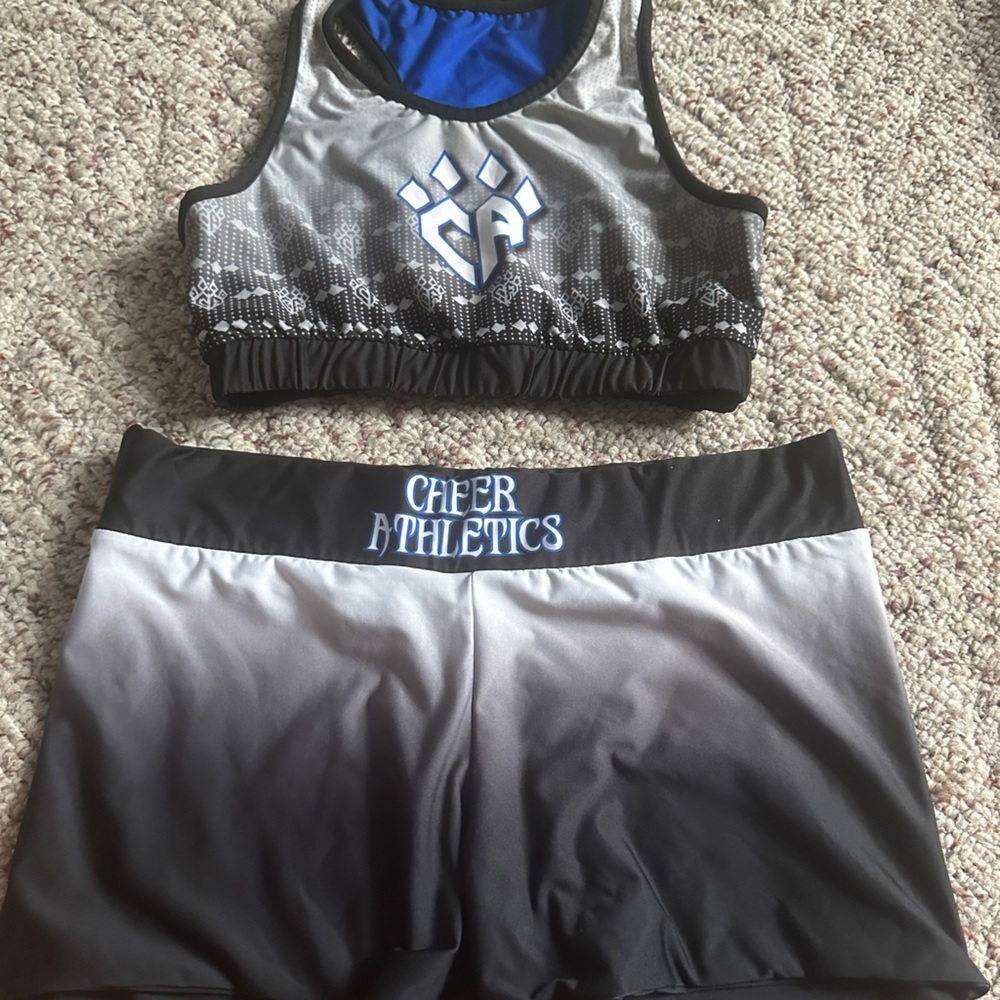 Barely worn cheer athletics  reversible Practice Wear adult small